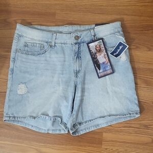 SoundStyle Faded Denim Jean Slimming Shorts
